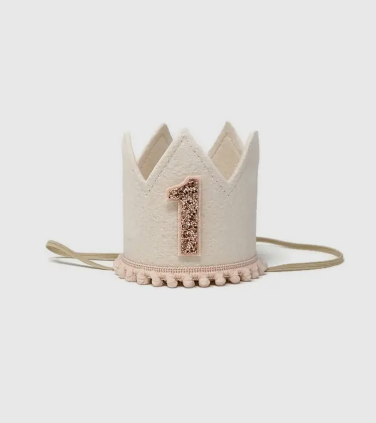 Linen & Rose Party Crown
