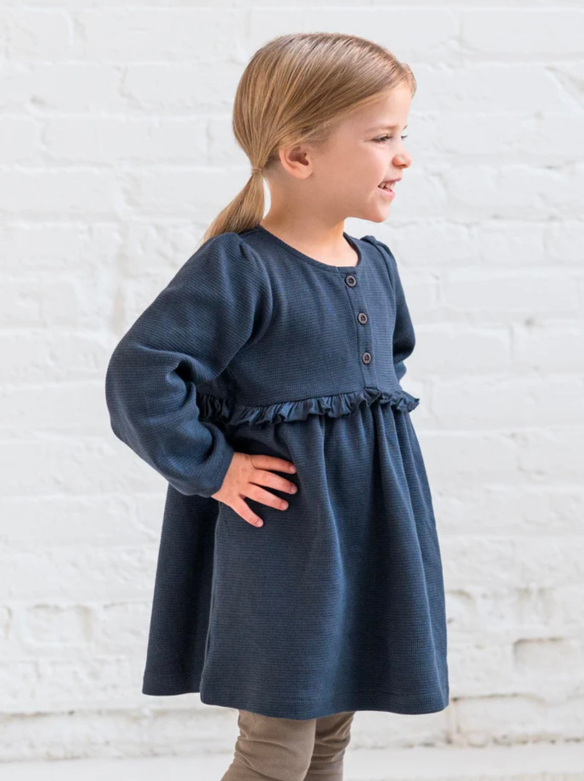 Nina Waffle Knit Dress