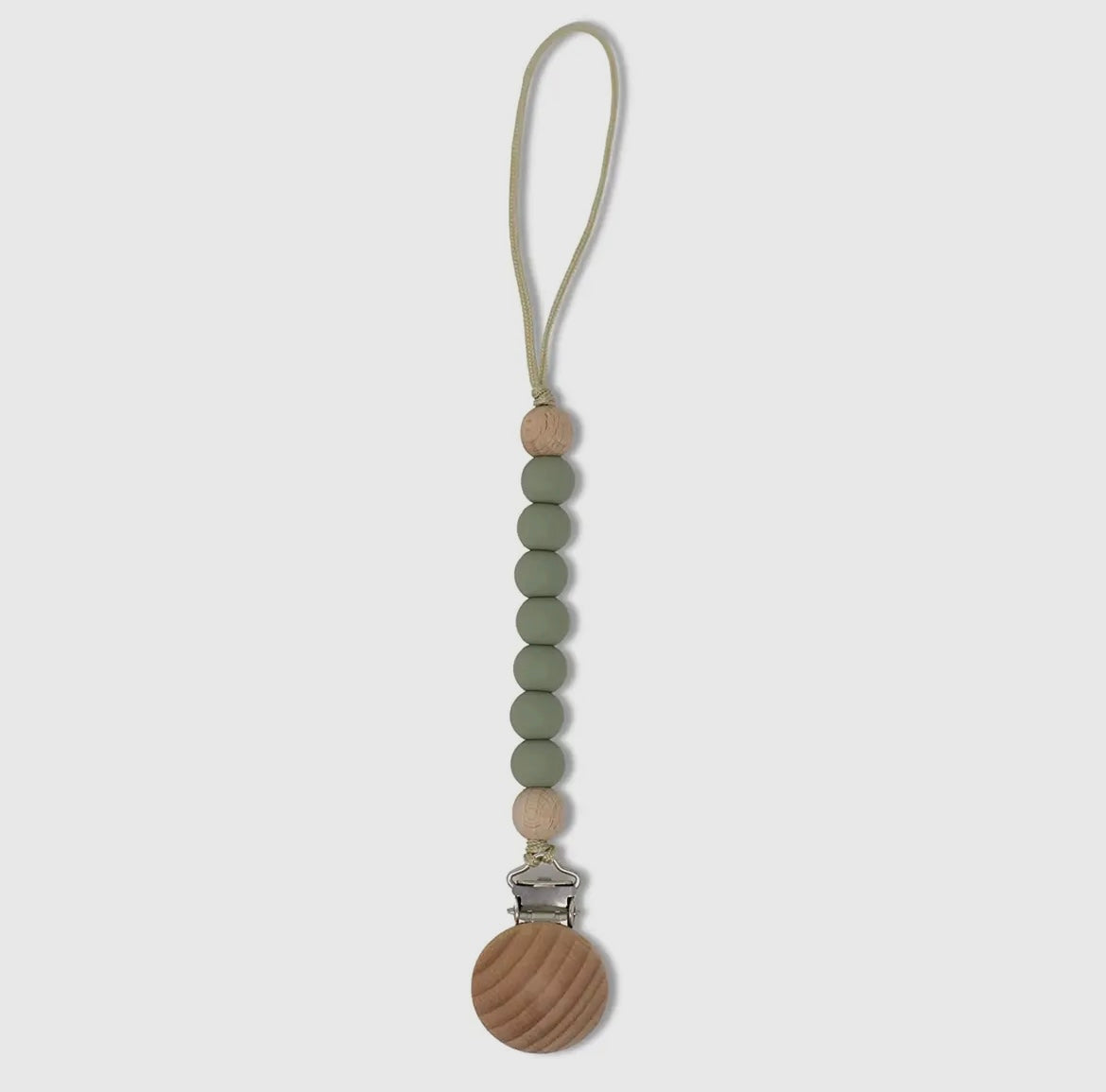 Pacifier Clip - Sage