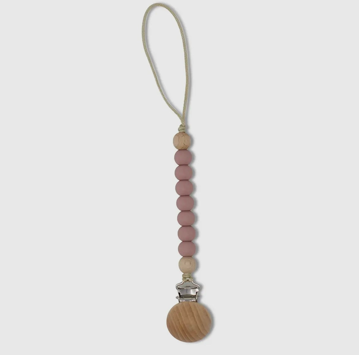 Pacifier Clip - Blush