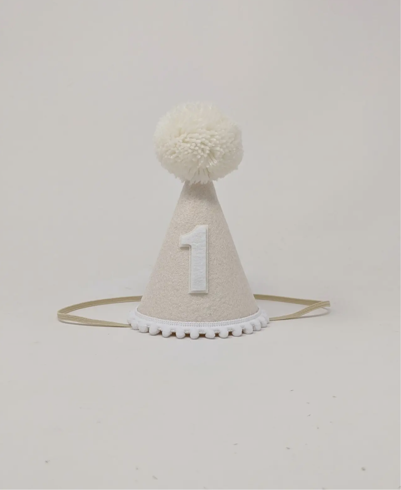 PREORDER– Linen & White Party Hat (This will say 2)