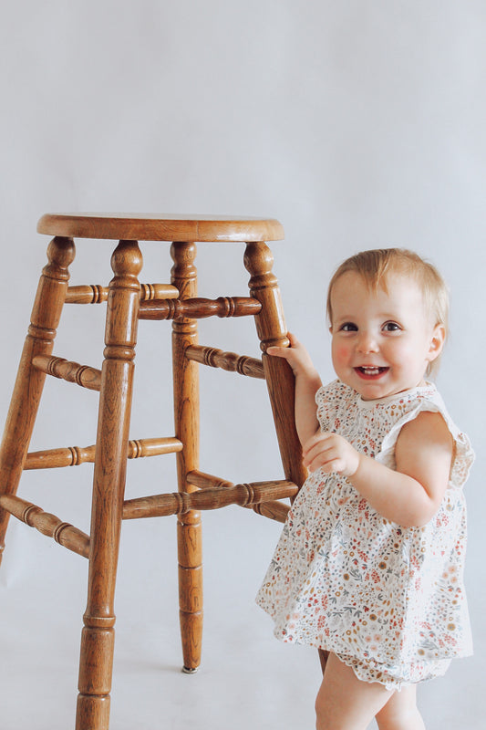 Dainty Daisy Dress + Bloomer Set