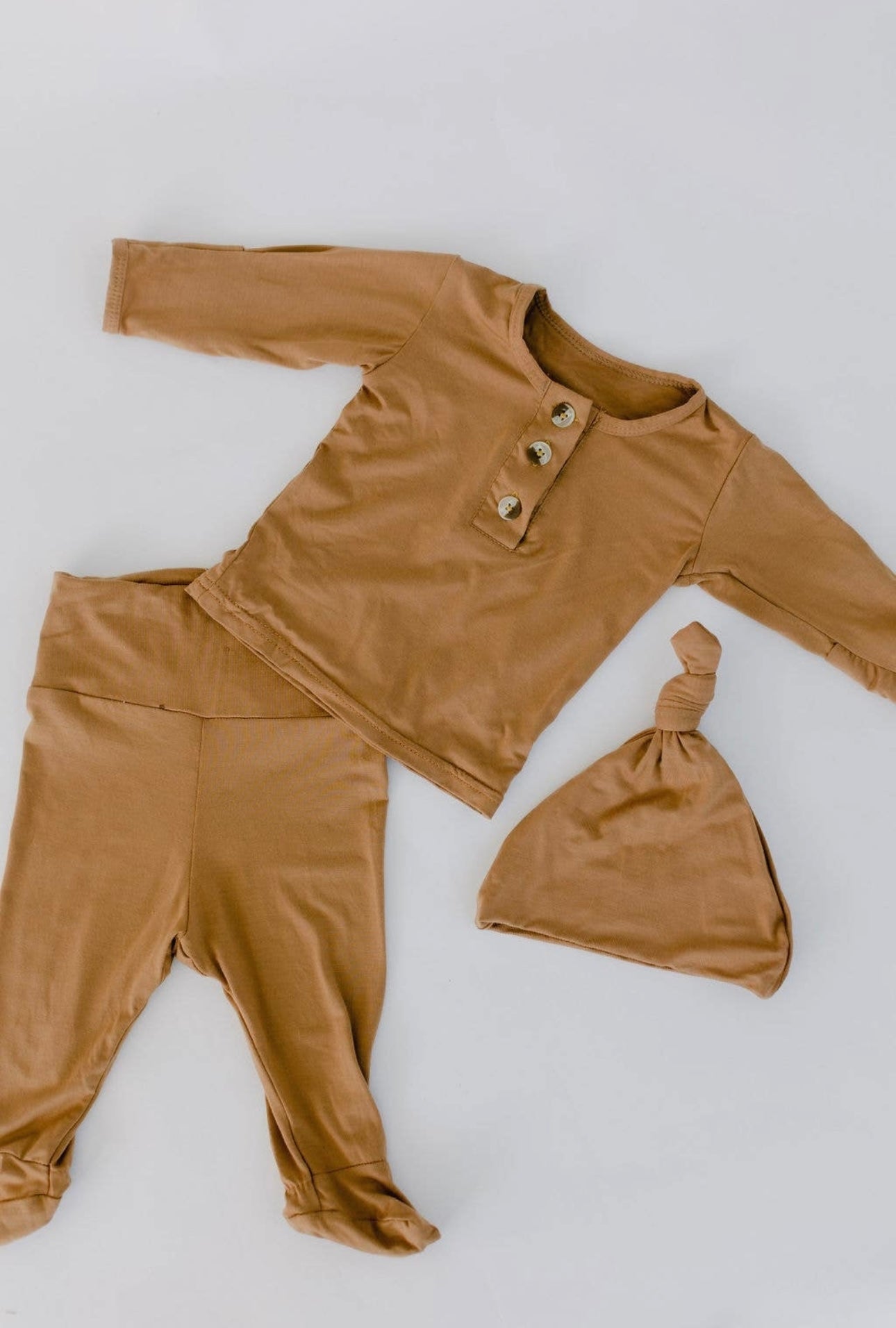 Lazy Day PJ Set - Camel